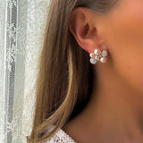 BERRY PEARL SPARKLE STUDS Örhängen - Champagne