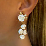 FLEUR BLANCHE MULTI Örhängen