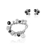BERRY PEARL SPARKLE COMBO Set - Black