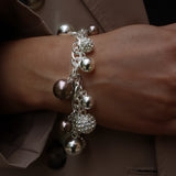 BERRY PEARL SPARKLE Bracelet - Brown