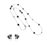 BERRY PEARL SPARKLE DUO Set - Black
