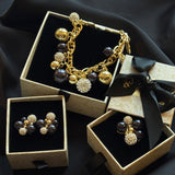 BERRY PEARL SPARKLE Set - Black