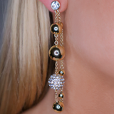 BERRY SPARKLE EARRINGS