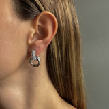 ENCIRCLE HOOP ÖRHÄNGEN Silver