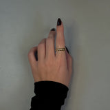 ETERNITY HEART RING Guld