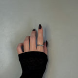 ETERNITY HEART RING Silver