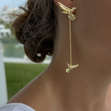 HANGING NECTAR COLIBRI Earrings