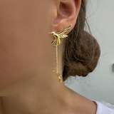 HANGING NECTAR COLIBRI Earrings