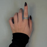 INFINITY HEART RING Silver