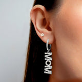 STATEMENT HOOPS EARRINGS - MOM