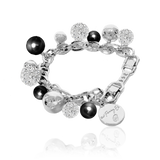 BERRY PEARL SPARKLE Bracelet - Black