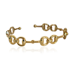 HORSEBIT PATTERN CUFF Armband