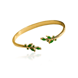 MULTI WING CUFF BRACELET - Green