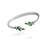 MULTI WING CUFF BRACELET - Green