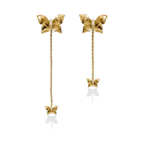 HANGING PAPILLON CRYSTAL Örhängen