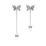 HANGING PAPILLON CRYSTAL Örhängen