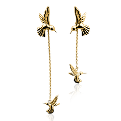 HANGING NECTAR COLIBRI Earrings