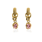 ICON EDIT LOOP Earrings - Rose Petal