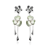 SANTORINI FLEUR MULTI Earrings - Matcha