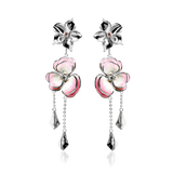 SANTORINI FLEUR MULTI Örhängen - Strawberry Milkshake