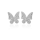 BUTTERFLY SPARKLE STUDS BIG ÖRHÄNGEN