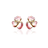 SANTORINI FLEUR STUD Örhängen - Strawberry Milkshake