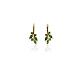 MULTI WING LOOP Earrings - Green