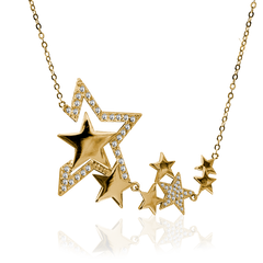 MULTI STAR NECKLACE