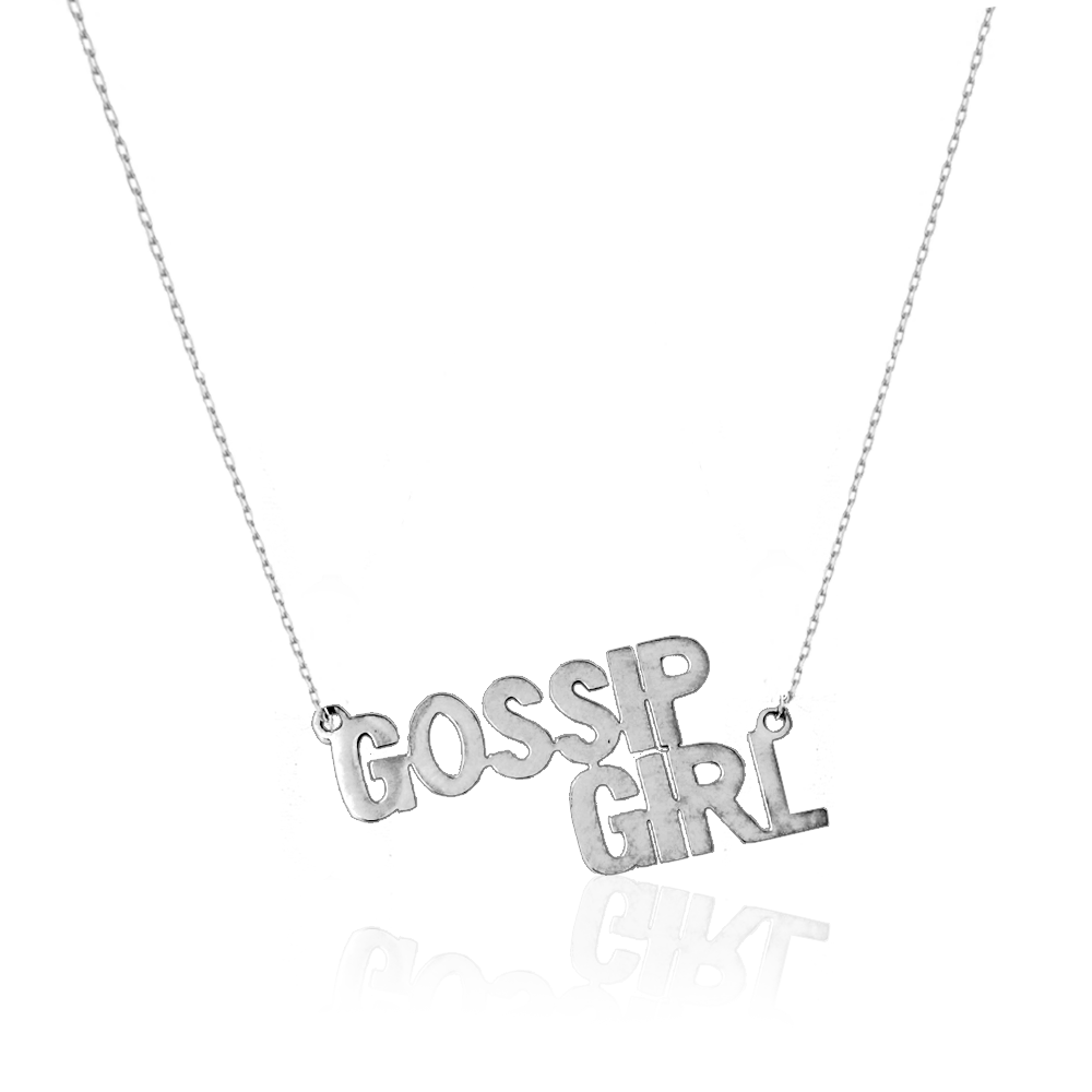 STATEMENT QUOTE Halsband - GOSSIP GIRL