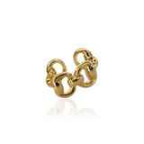 HORSEBIT PATTERN RING