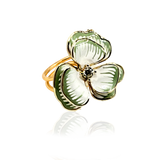 SANTORINI FLEUR Ring - Matcha