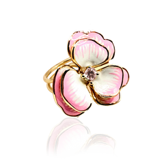 SANTORINI FLEUR Ring - Strawberry Milkshake