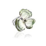 SANTORINI FLEUR Ring - Matcha