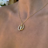 HORSESHOE SPARKLE Halsband 42 cm