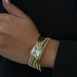 ICON EDIT CUFF Armband - Vit