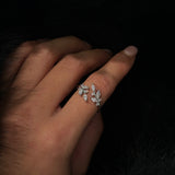 MULTI WING Ring - Vit