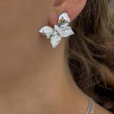 PAPILLON CRYSTAL Stud Earrings