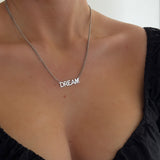 Statement Chain Necklace - DREAM