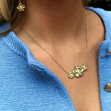 LA FLEUR MULTI PENDANT NECKLACE