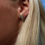 SPARKLING DEVIL STUD EARRINGS