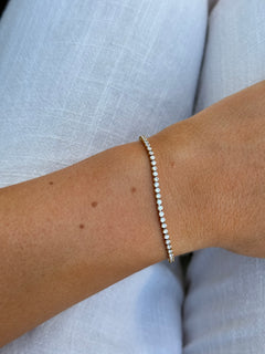 TENNIS CRYSTAL BRACELET 3MM