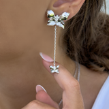 HANGING PAPILLON CRYSTAL Örhängen