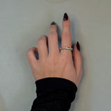 MICRO DROP RING Guld