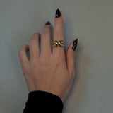 ROYAL KNOT RING Guld