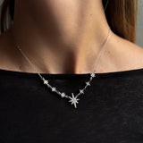 SUPER NOVA HALSBAND Silver 42+6cm