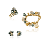 BERRY PEARL SPARKLE Set - Sage Green