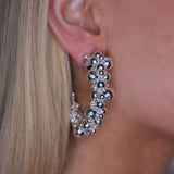 BERRY MINI LOOP ÖRHÄNGEN