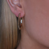 BERRY MIDI HOOP EARRINGS