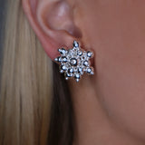 BERRY SPLASH STUD EARRINGS