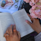 QUEEN BI - STAR GUIDANCE RING Orange